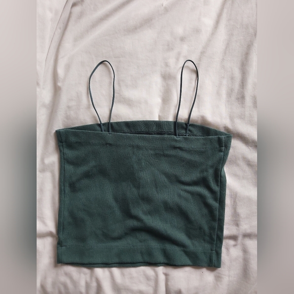 AE Ribbed Cropped Tank - Picture 4 of 6